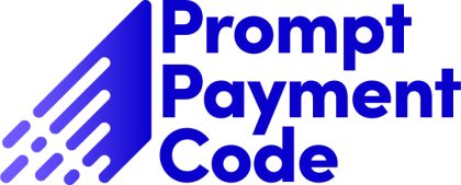 Prompt Payment Code logo purple